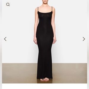 SOFT LOUNGE LONG SLIP DRESS